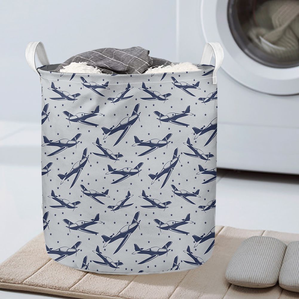 Propellers & Stars Designed Laundry Baskets