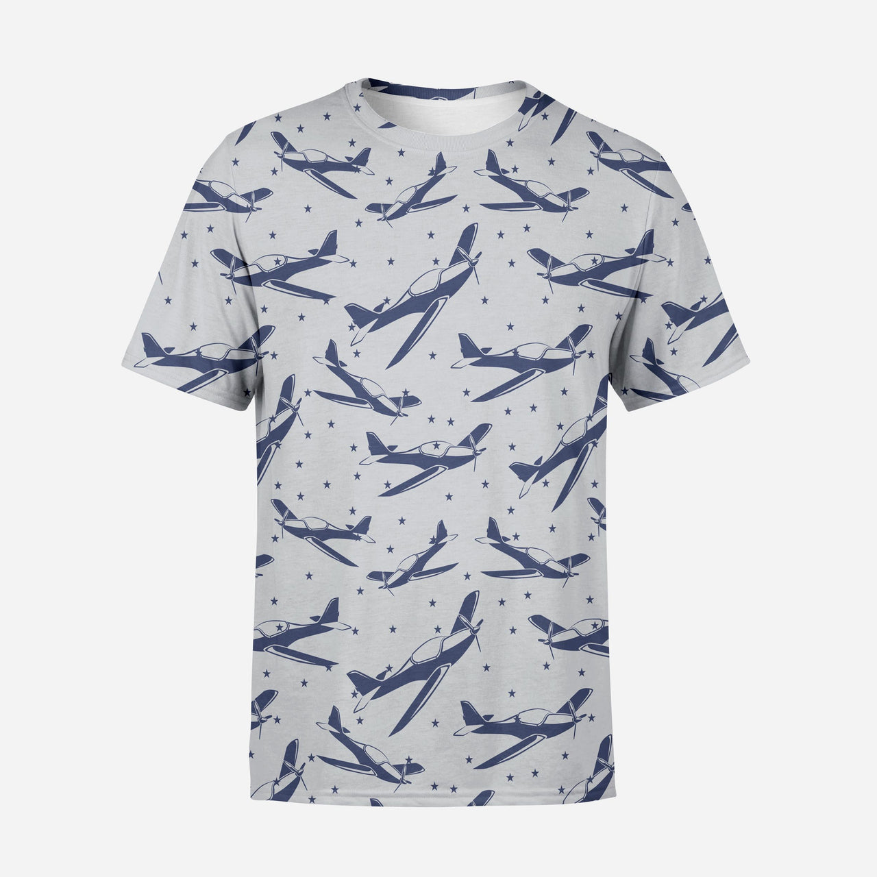 Propellers & Stars Printed 3D T-Shirts
