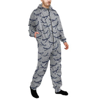 Thumbnail for Propellers & Stars Designed Jumpsuit for Men & Women