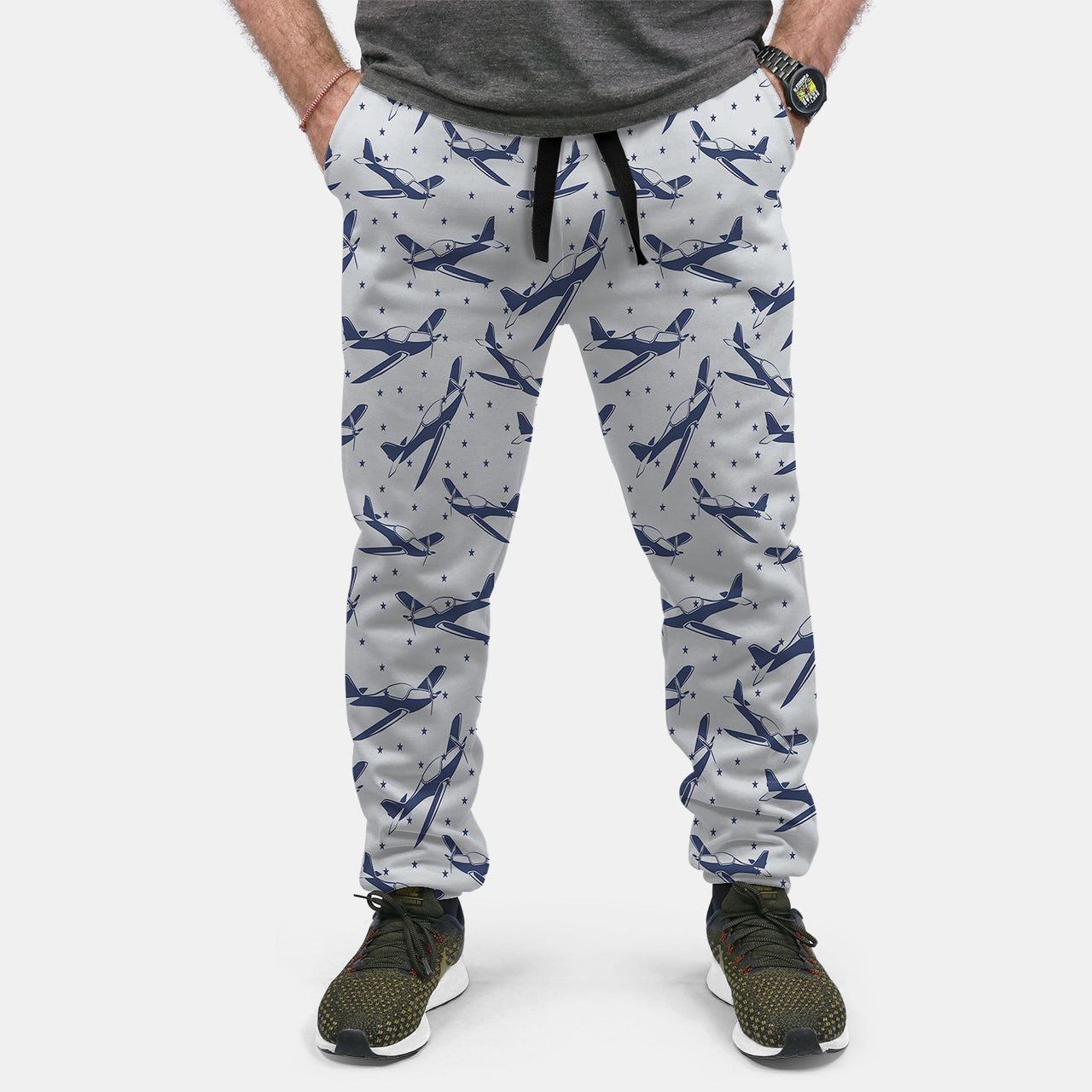 Propellers & Stars Designed Sweat Pants & Trousers