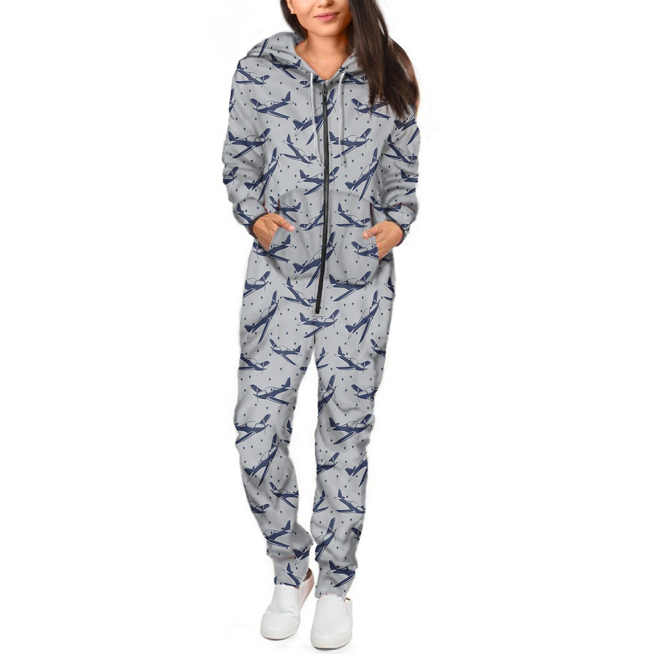 Propellers & Stars Designed Jumpsuit for Men & Women