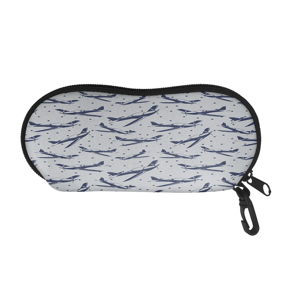 Propellers & Stars Designed Glasses Bag