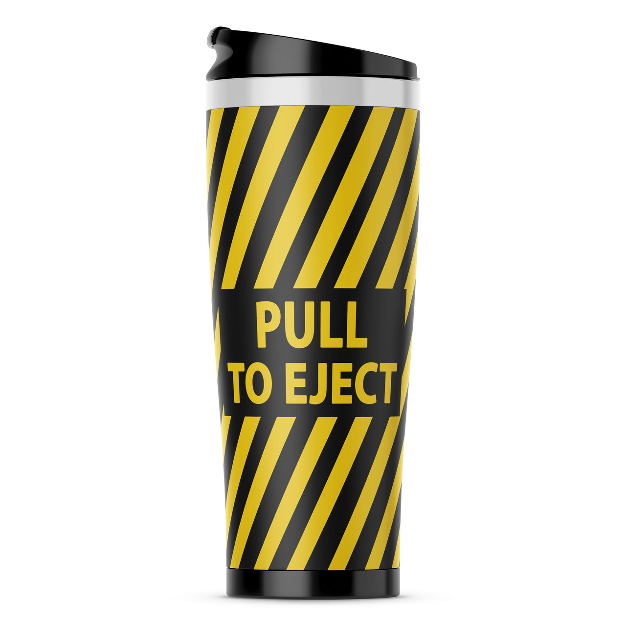 Pull To Eject Designed Travel Mugs