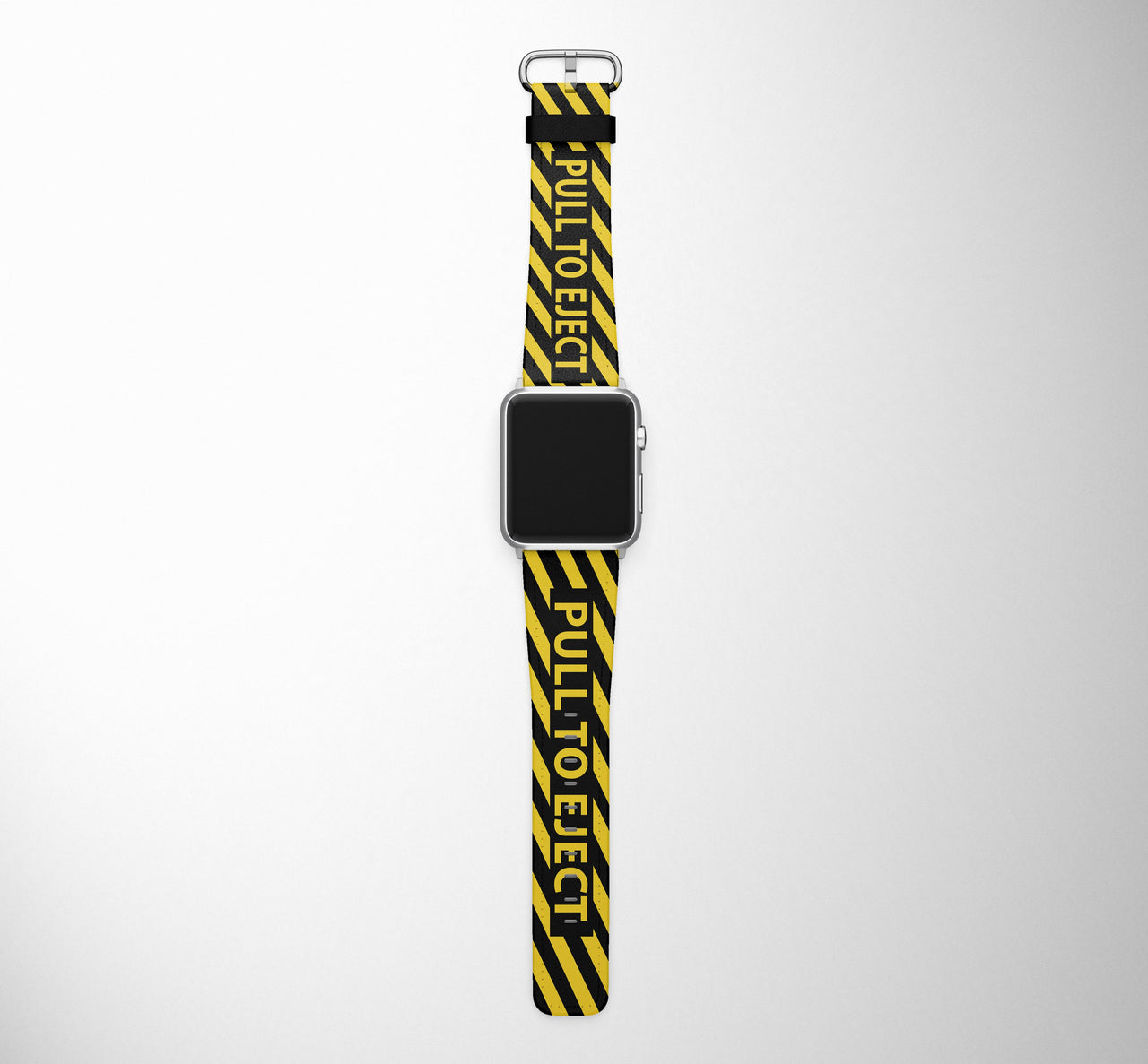 Pull to Eject Designed Leather Apple Watch Straps
