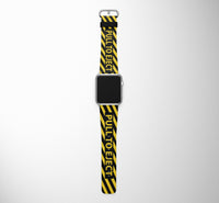 Thumbnail for Pull to Eject Designed Leather Apple Watch Straps