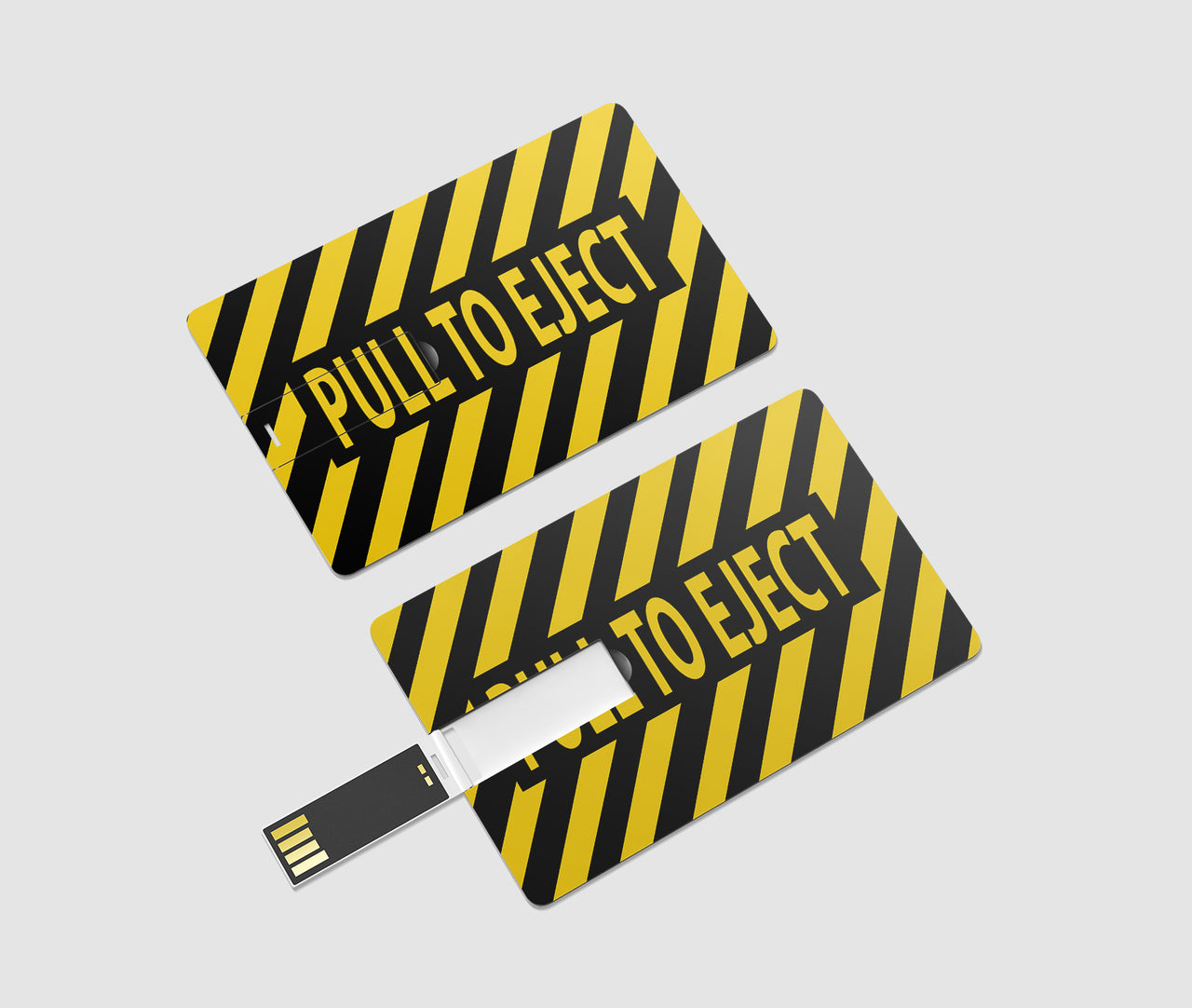 Pull to Eject Designed USB Cards