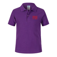 Thumbnail for Remove Before Flight Designed Children Polo T-Shirts