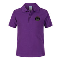 Thumbnail for Fighter Jet 16 - Death From Above Designed Children Polo T-Shirts