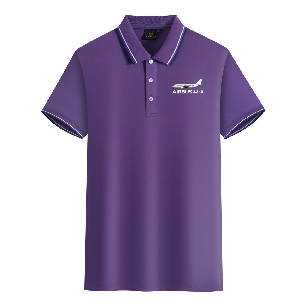 The Airbus A310 Designed Stylish Polo T-Shirts