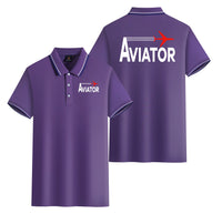 Thumbnail for Aviator Designed Stylish Polo T-Shirts (Double-Side)