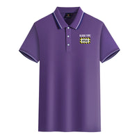 Thumbnail for Blood Type AVGAS Designed Stylish Polo T-Shirts