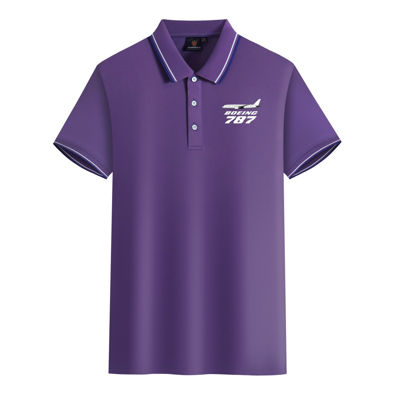 The Boeing 787 Designed Stylish Polo T-Shirts