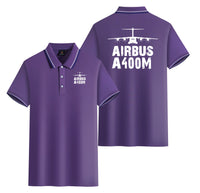 Thumbnail for Airbus A400M & Plane Designed Stylish Polo T-Shirts (Double-Side)