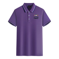 Thumbnail for US Air Force Designed Stylish Polo T-Shirts