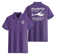 Thumbnail for Helicopter [Noun] Designed Stylish Polo T-Shirts (Double-Side)