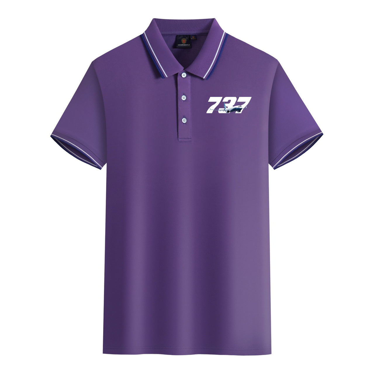 Super Boeing 737 Designed Stylish Polo T-Shirts
