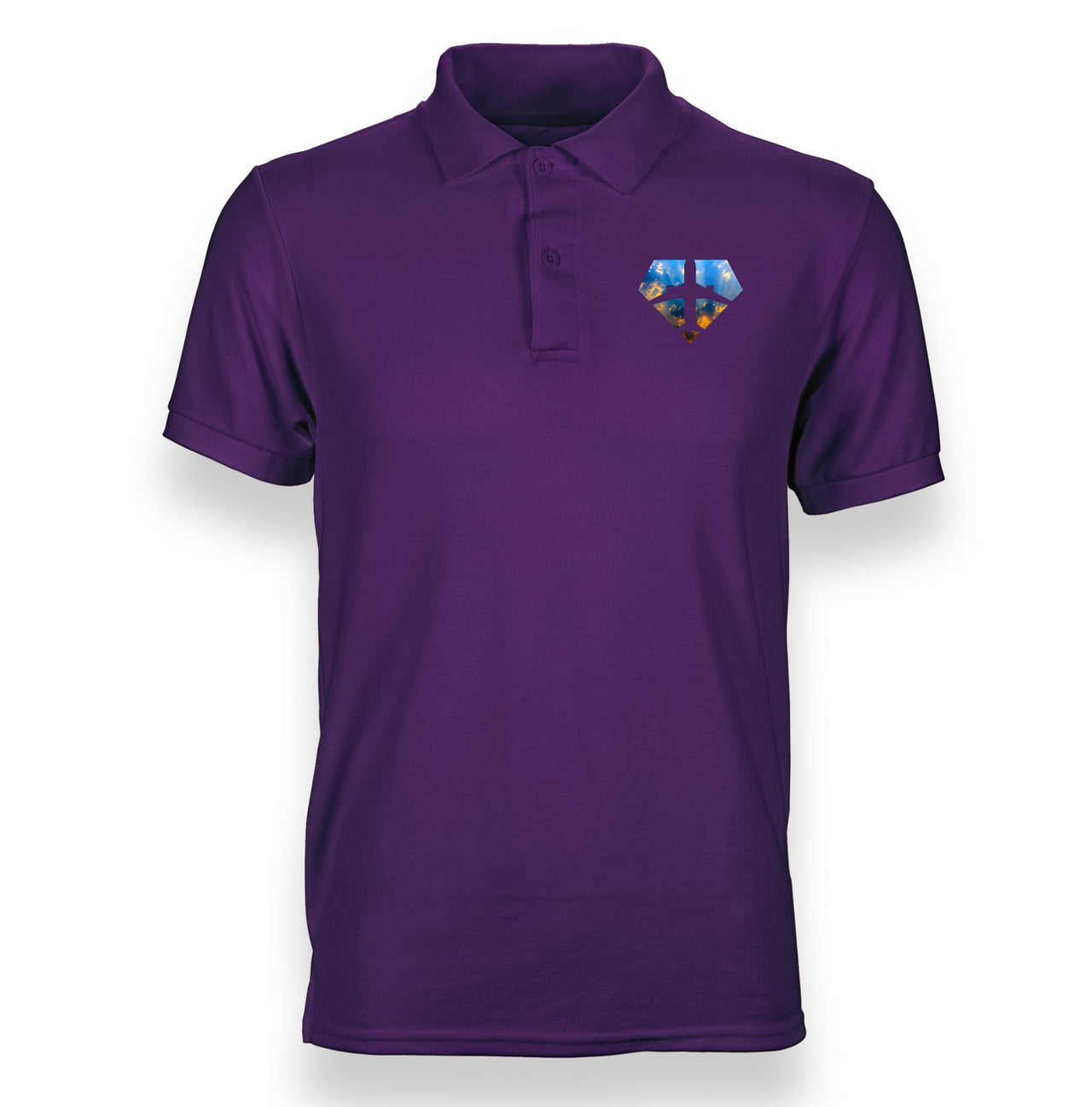 Supermen of The Skies (Sunrise) Designed "WOMEN" Polo T-Shirts