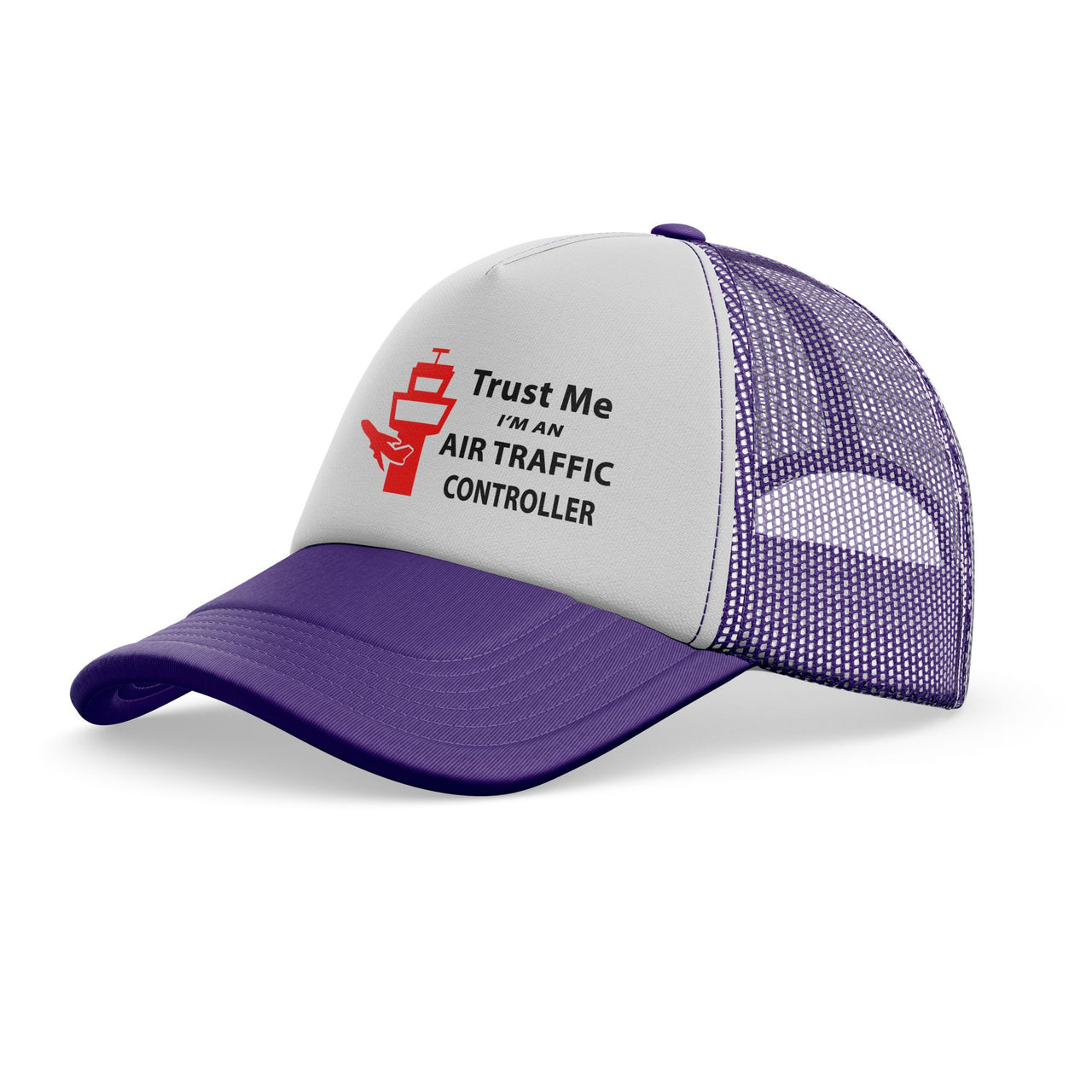 Trust Me I'm an Air Traffic Controller Designed Trucker Caps & Hats