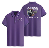 Thumbnail for Airbus A320neo & Leap 1A Designed Stylish Polo T-Shirts (Double-Side)