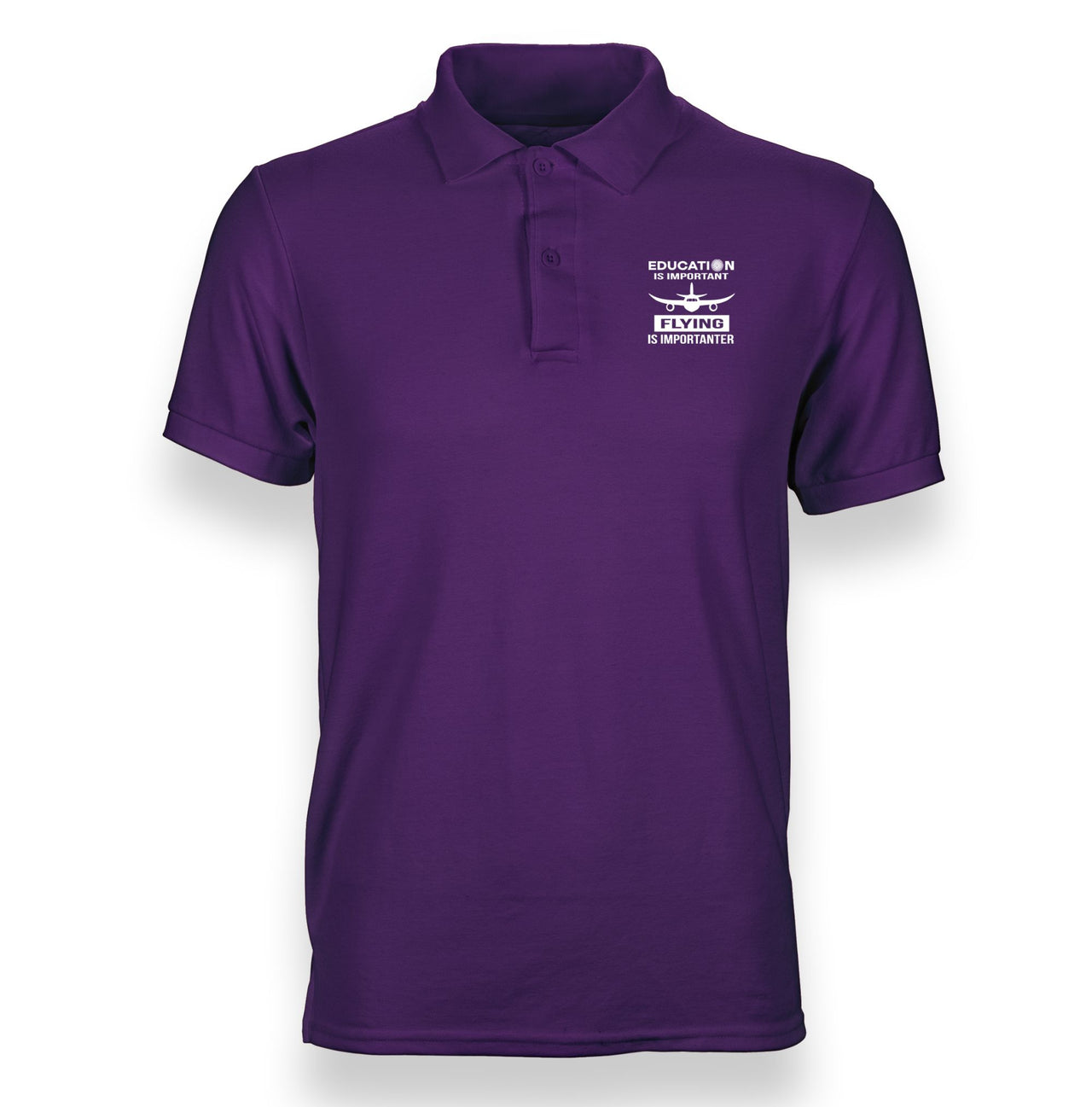 Flying is Importanter Designed "WOMEN" Polo T-Shirts