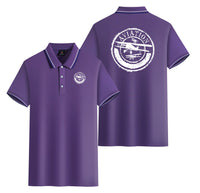 Thumbnail for Aviation Lovers Designed Stylish Polo T-Shirts (Double-Side)
