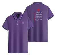 Thumbnail for In Aviation Designed Stylish Polo T-Shirts (Double-Side)