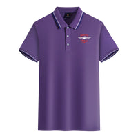 Thumbnail for Super Born To Fly Designed Stylish Polo T-Shirts