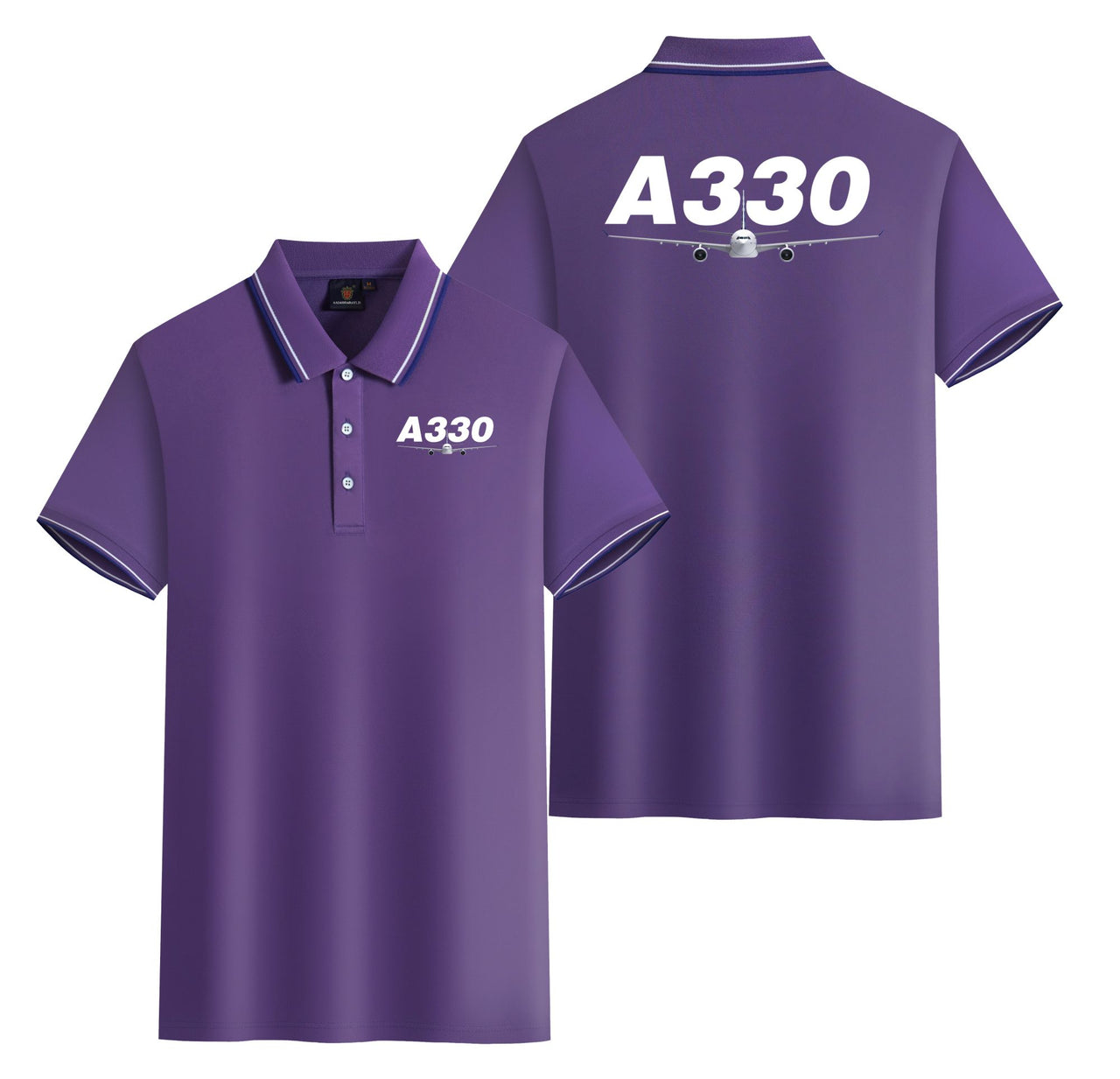 Super Airbus A330 Designed Stylish Polo T-Shirts (Double-Side)