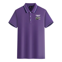 Thumbnail for Boeing 787 & GENX Engine Designed Stylish Polo T-Shirts
