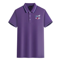 Thumbnail for Airbus A380 Love at first flight Designed Stylish Polo T-Shirts