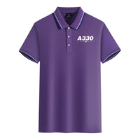 Thumbnail for Super Airbus A330 Designed Stylish Polo T-Shirts
