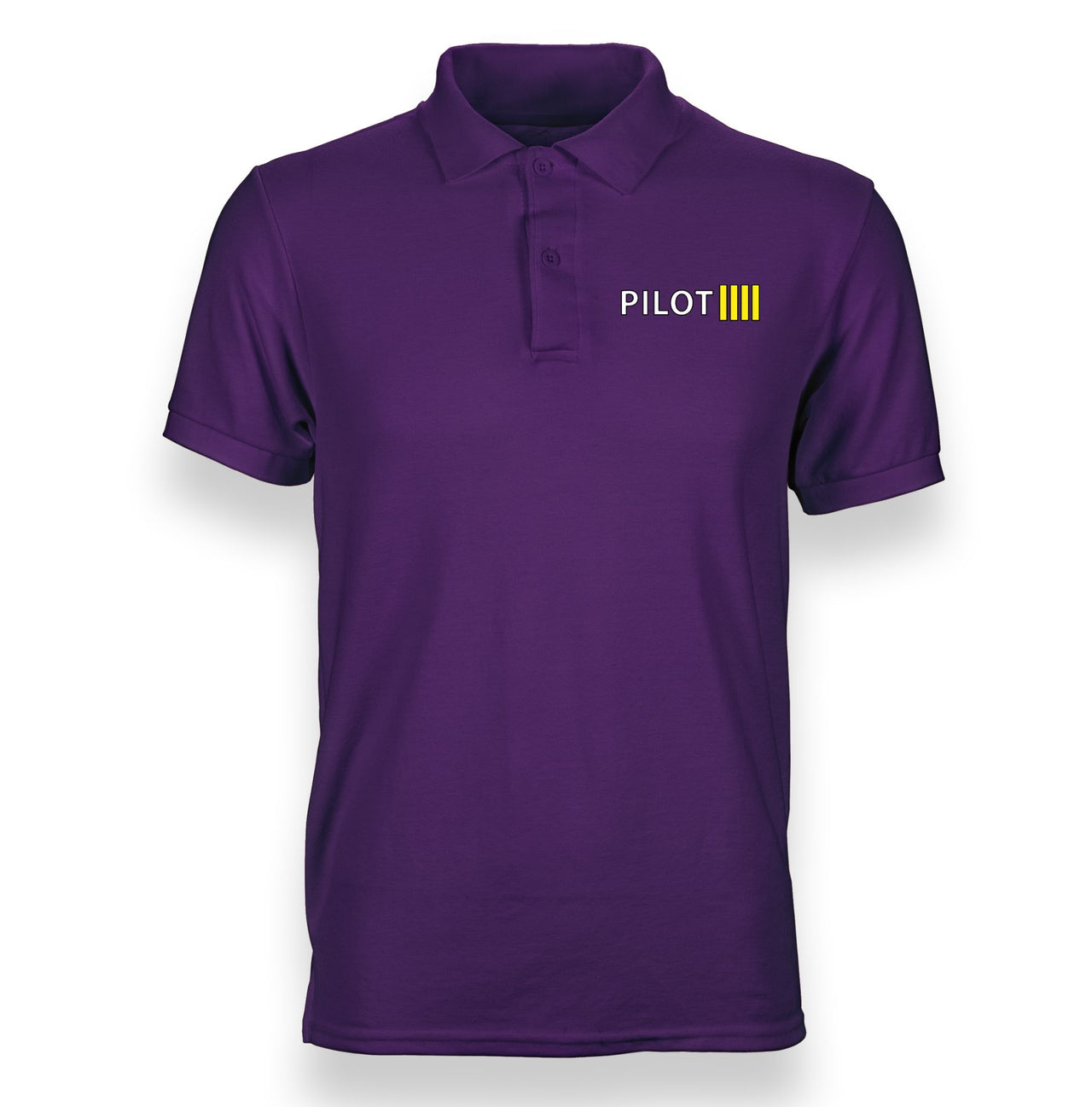 Pilot & Stripes (4 Lines) Designed "WOMEN" Polo T-Shirts
