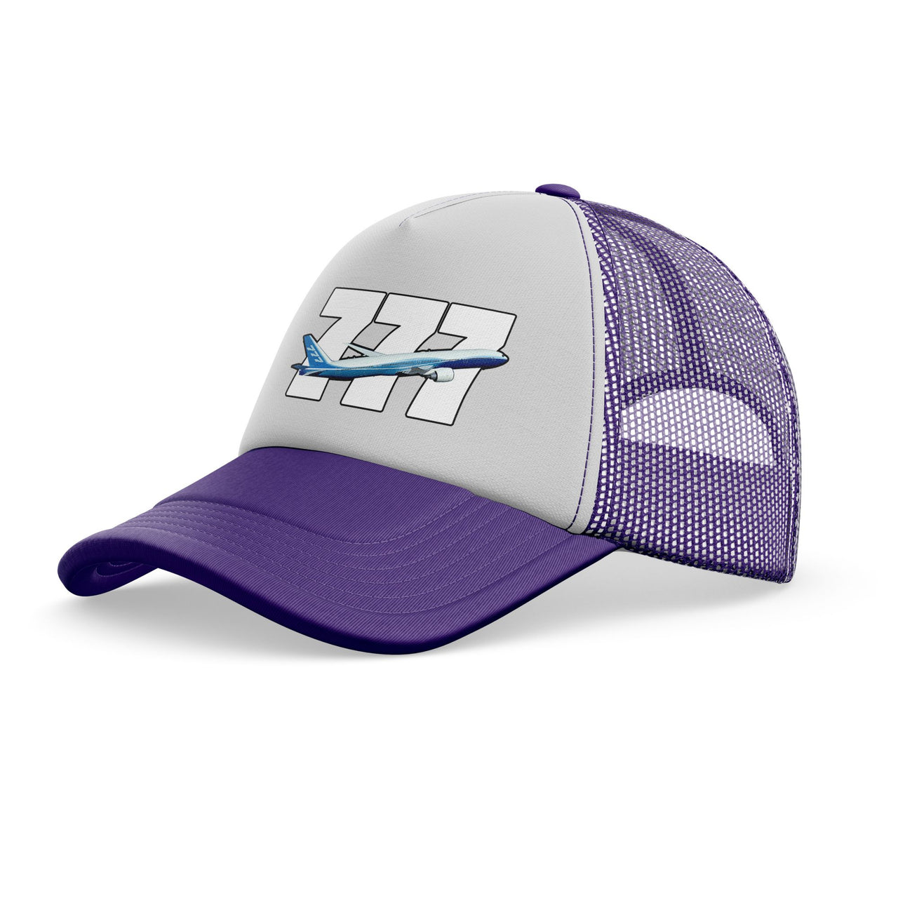 Super Boeing 777 Designed Trucker Caps & Hats