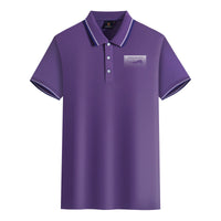 Thumbnail for Airbus A350XWB & Dots Designed Stylish Polo T-Shirts