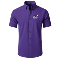 Thumbnail for Sukhoi Superjet 100 Designed Short Sleeve Shirts