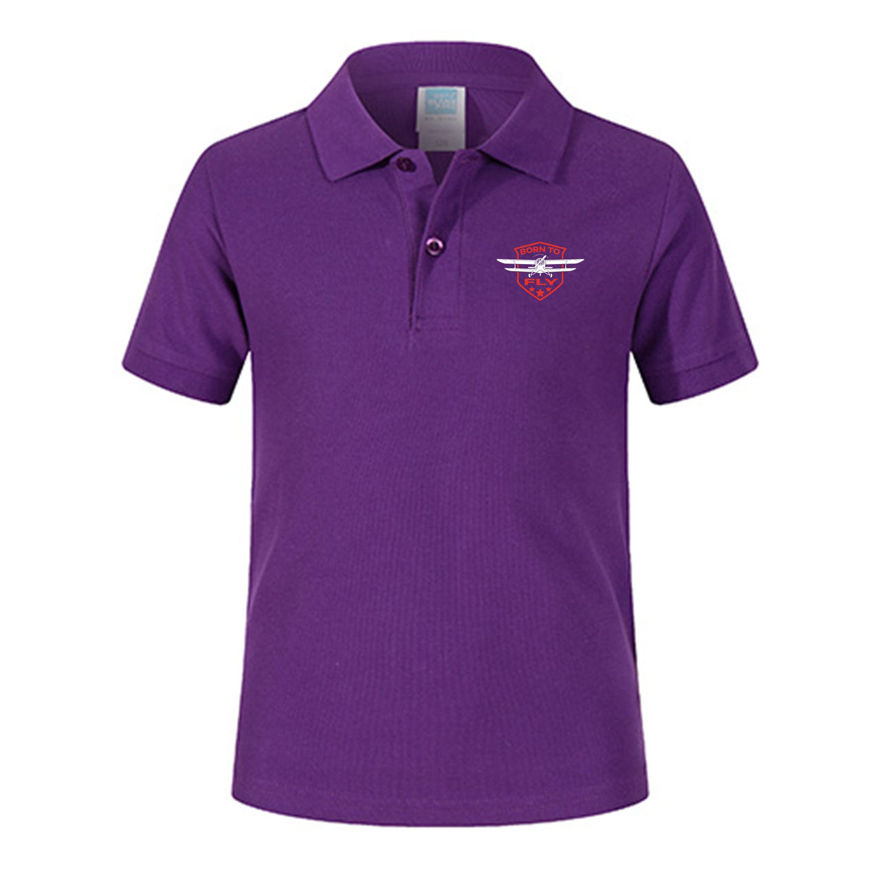 Super Born To Fly Designed Children Polo T-Shirts