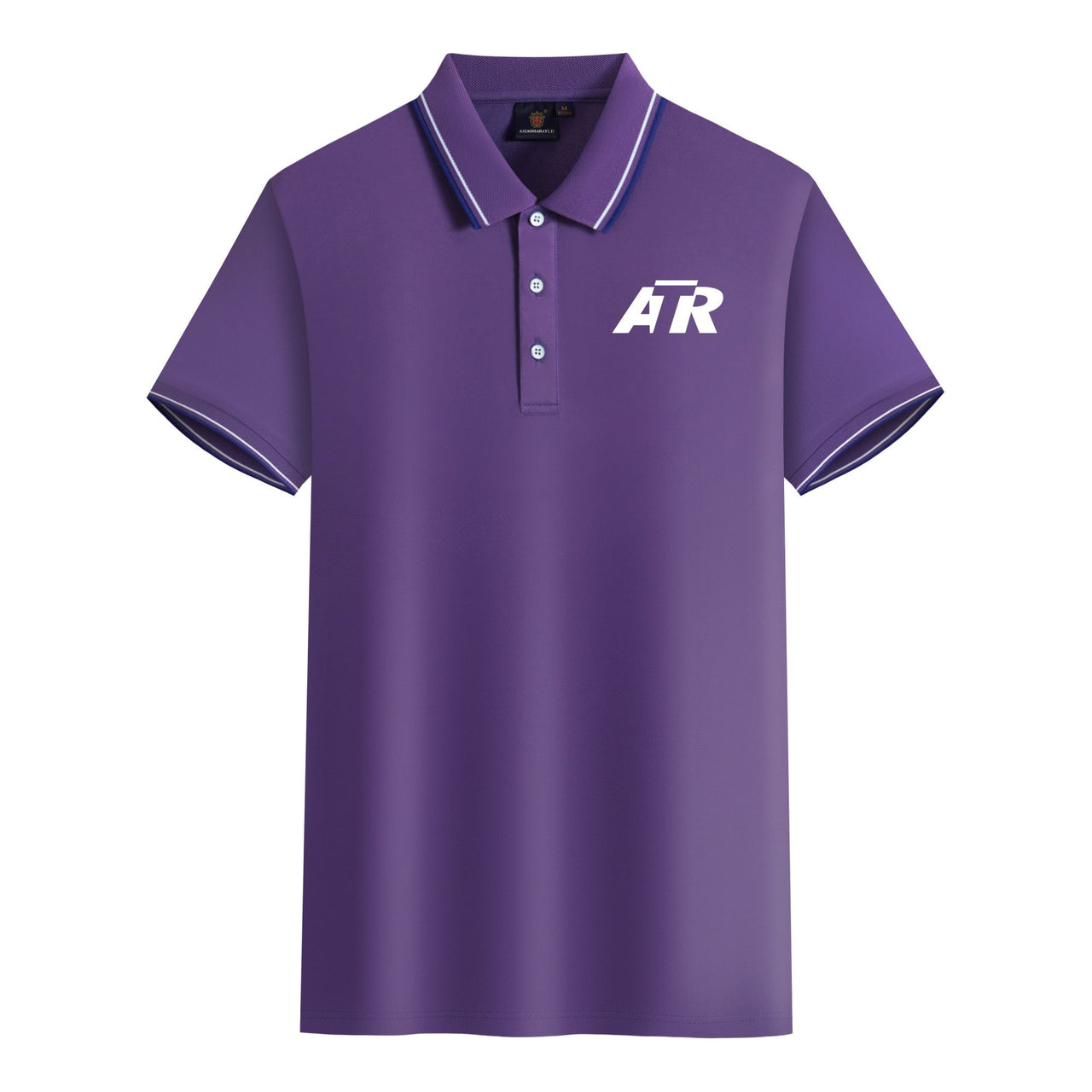 ATR & Text Designed Stylish Polo T-Shirts