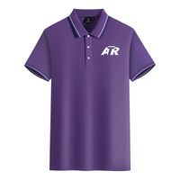 Thumbnail for ATR & Text Designed Stylish Polo T-Shirts