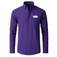 Thumbnail for Antonov 225 Side Profile Designed Long Sleeve Shirts
