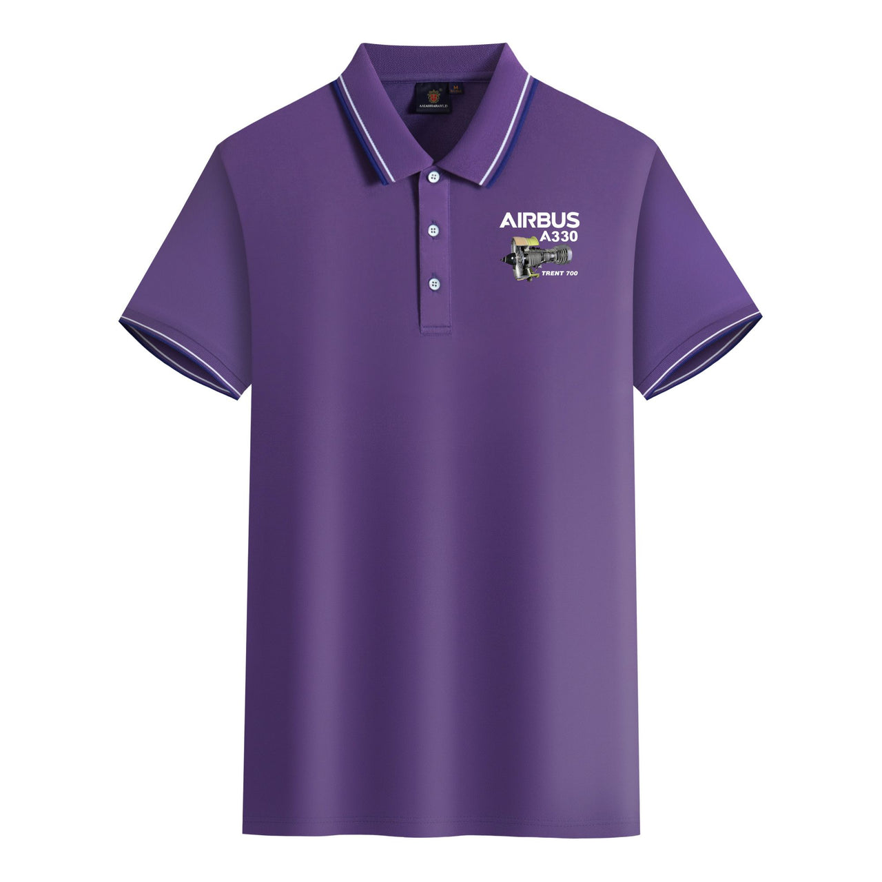 Airbus A330 & Trent 700 Engine Designed Stylish Polo T-Shirts