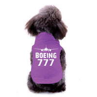 Thumbnail for Boeing 777 & Plane Designed Dog Pet Vests