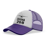 Thumbnail for Cessna 208 & Plane Designed Trucker Caps & Hats