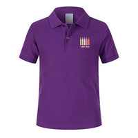 Thumbnail for Colourful Cabin Crew Designed Children Polo T-Shirts