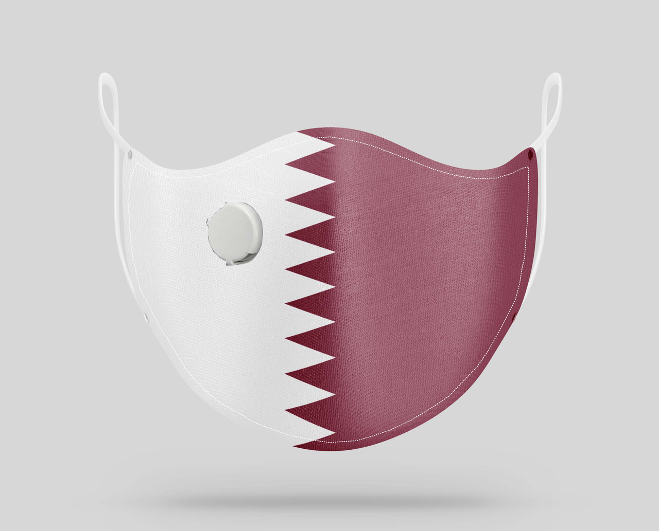 Qatar Flag Designed Face Masks