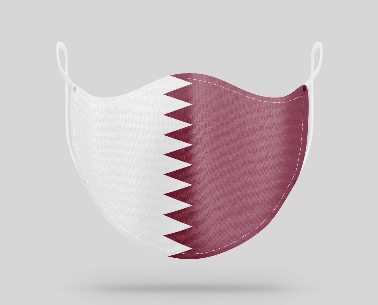 Qatar Flag Designed Face Masks
