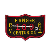 Thumbnail for Fighter Pilot (RANGER 100) aviation design patch in embroidered fabric.