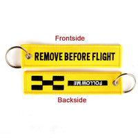 Thumbnail for Remove Before Flight & Follow Me Designed Key Chains