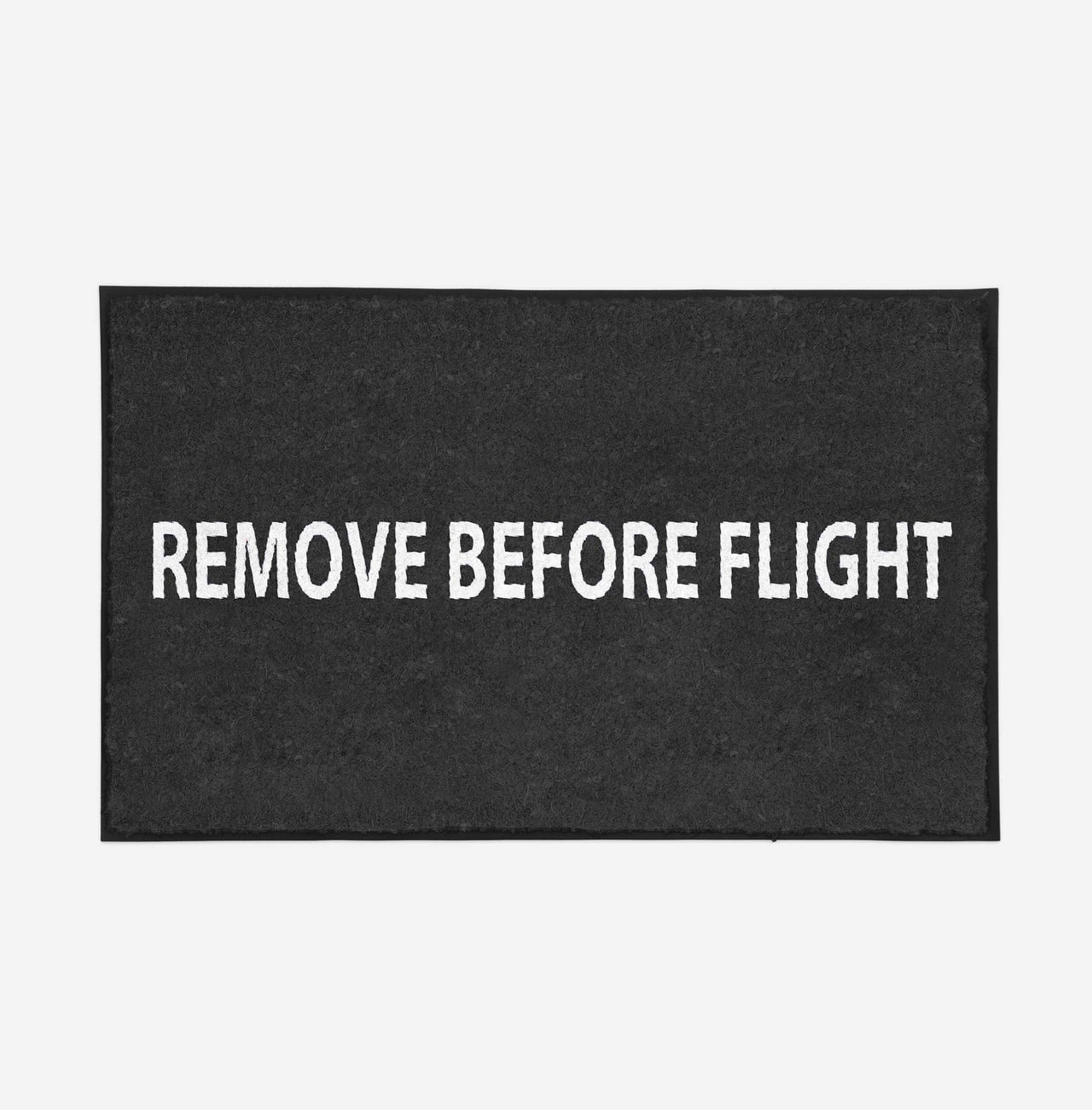 Remove Before Flight 2 Designed Door Mats