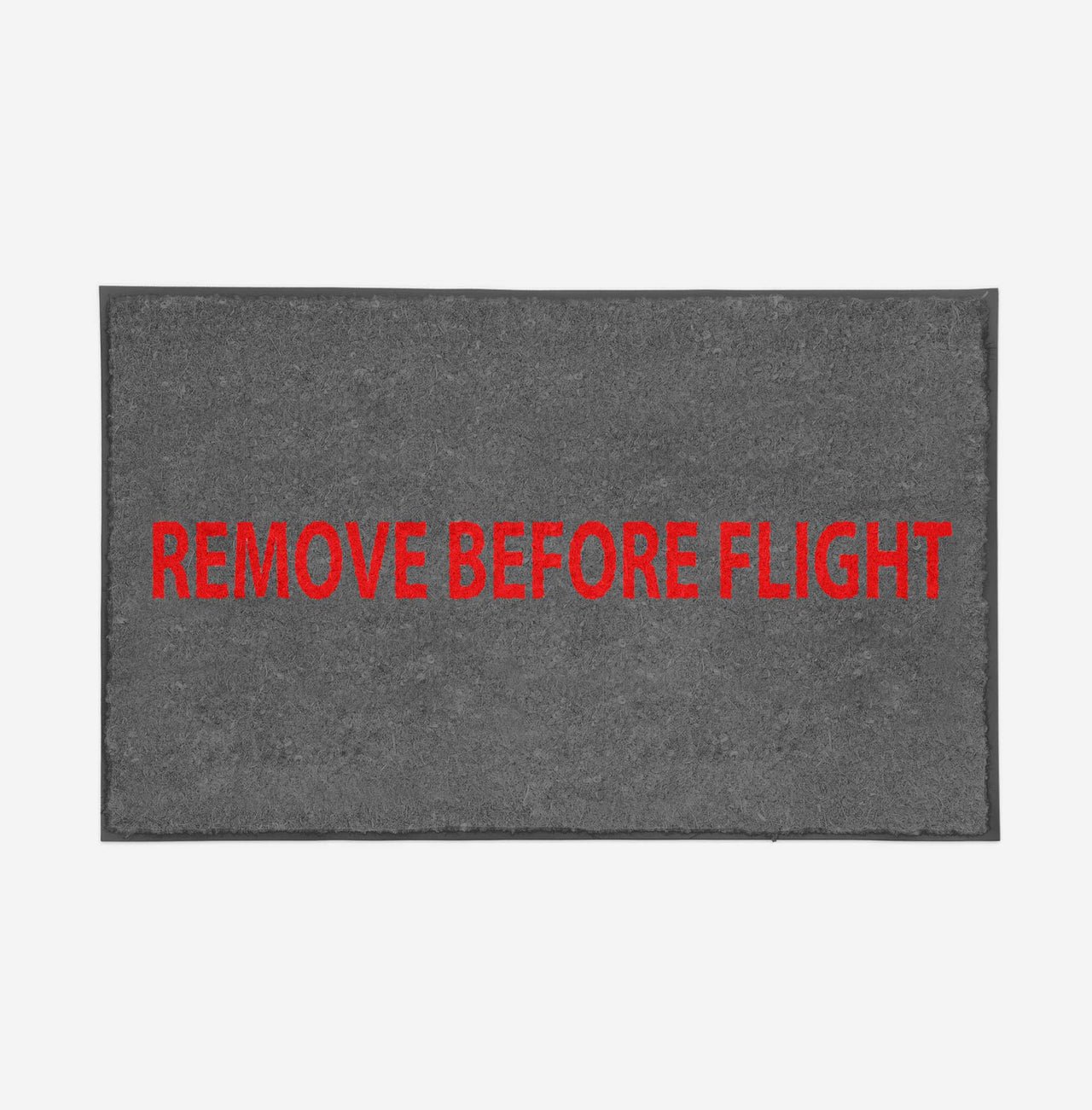 Remove Before Flight 2 Designed Door Mats