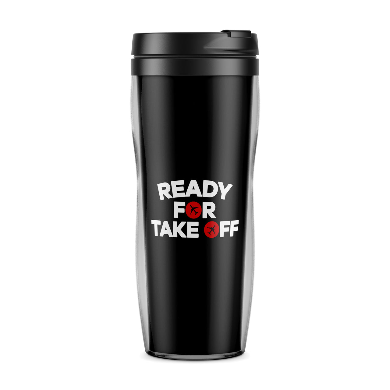 Ready For Takeoff Designed Travel Mugs